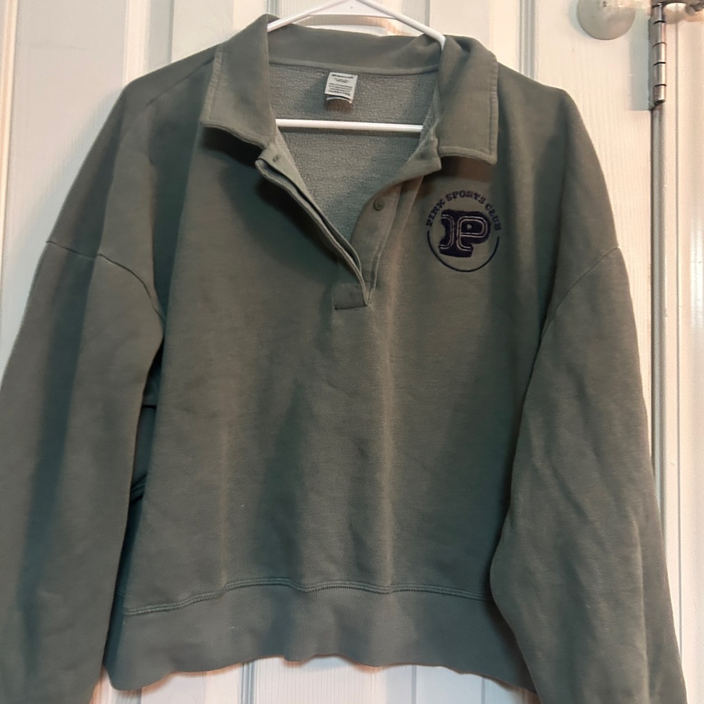 PINK Victoria's Secret Gray Sweatshirt xl